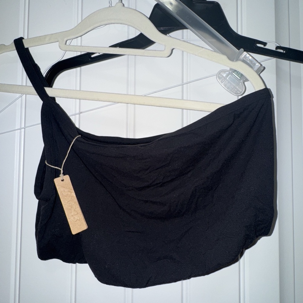 SKIMS Black Bandeau Intimates Essential